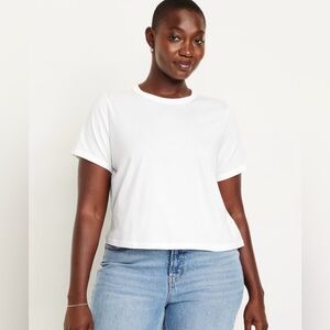 New Old Navy classic white T shirt short sleeve summer womens XXL
